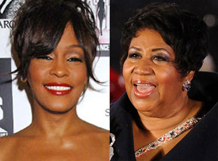 Whitney Houston, Aretha Franklin Whitney Houston, Aretha Franklin